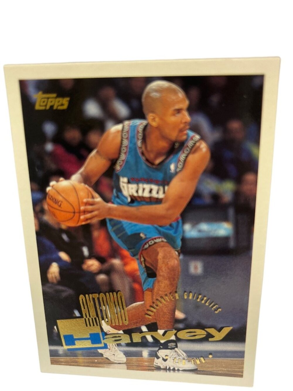 Antonio Harvey Topps 1996 NBA Rookie Card Vancouver Grizzlies Basketball  S400